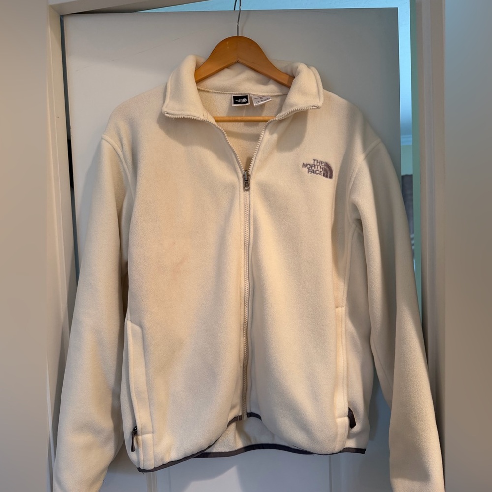 The North Face Off-White Fleece Jacket